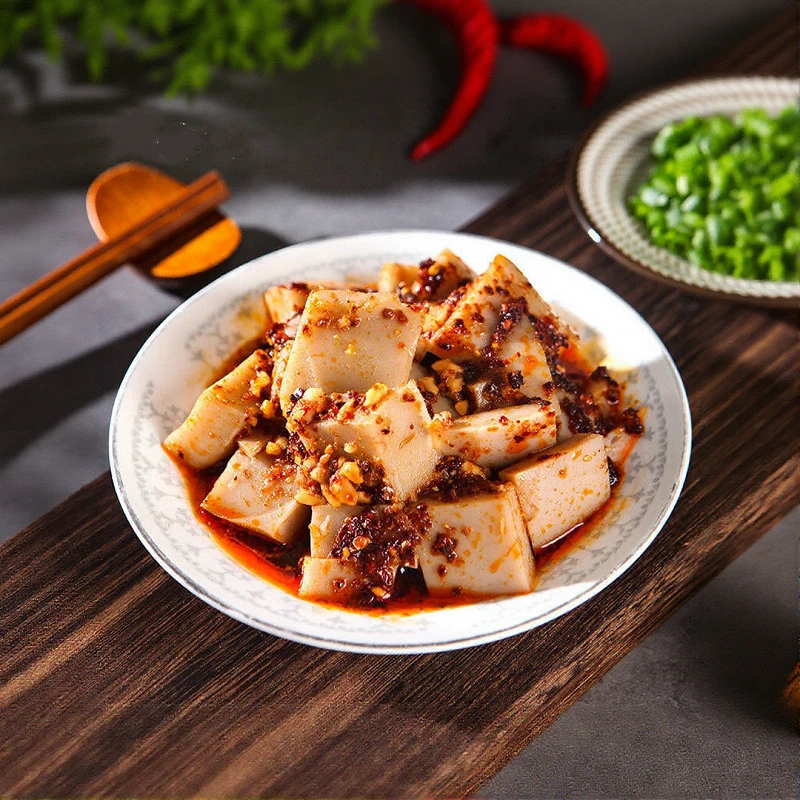 【光泛甄选】山西特产柳林碗托小吃香辣荞面黑土碗团休闲速食粗粮