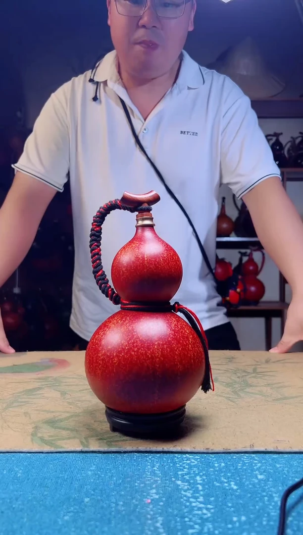 019--大漆酒葫芦--700ml左右