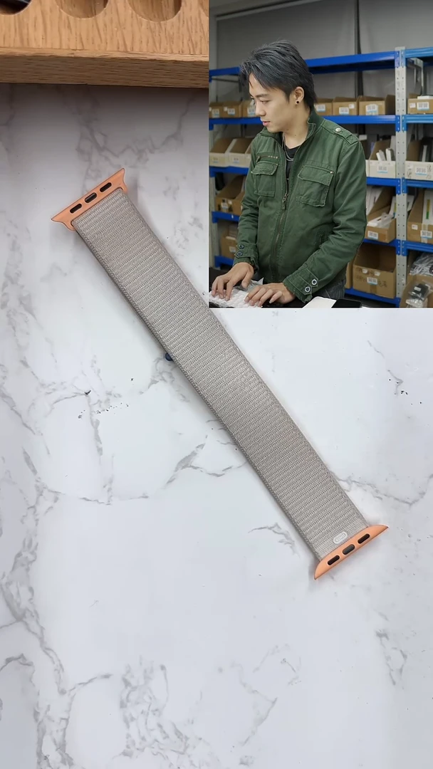 准新品大表盘 星光色 尼龙回环 二手旧的