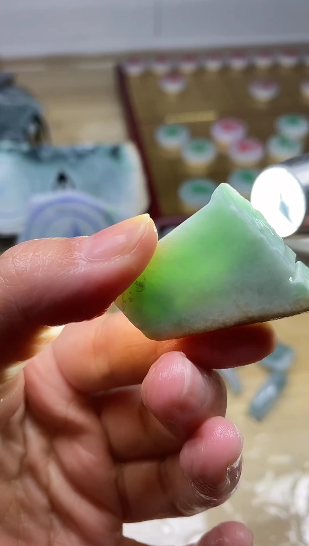 裸石翡翠缅甸翡翠A货477