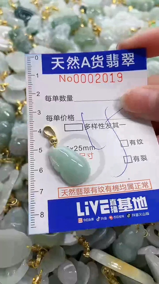 颈饰未镶嵌翡翠天然A货翡翠