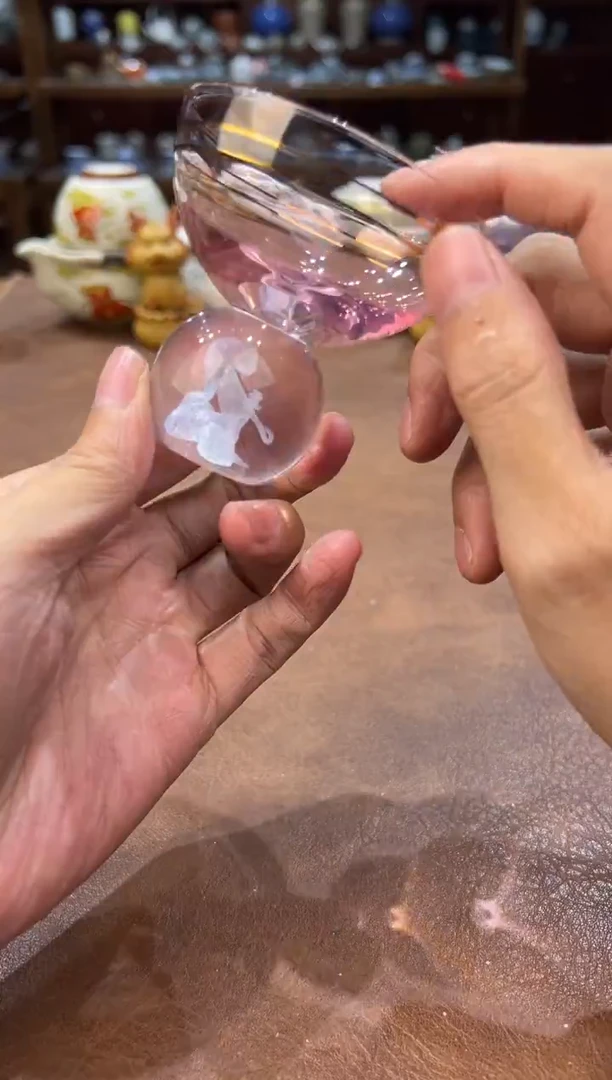 真的很便宜超好看会开片的旅行茶具