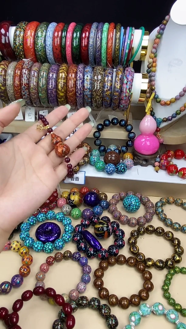 山屿大漆葫芦手串