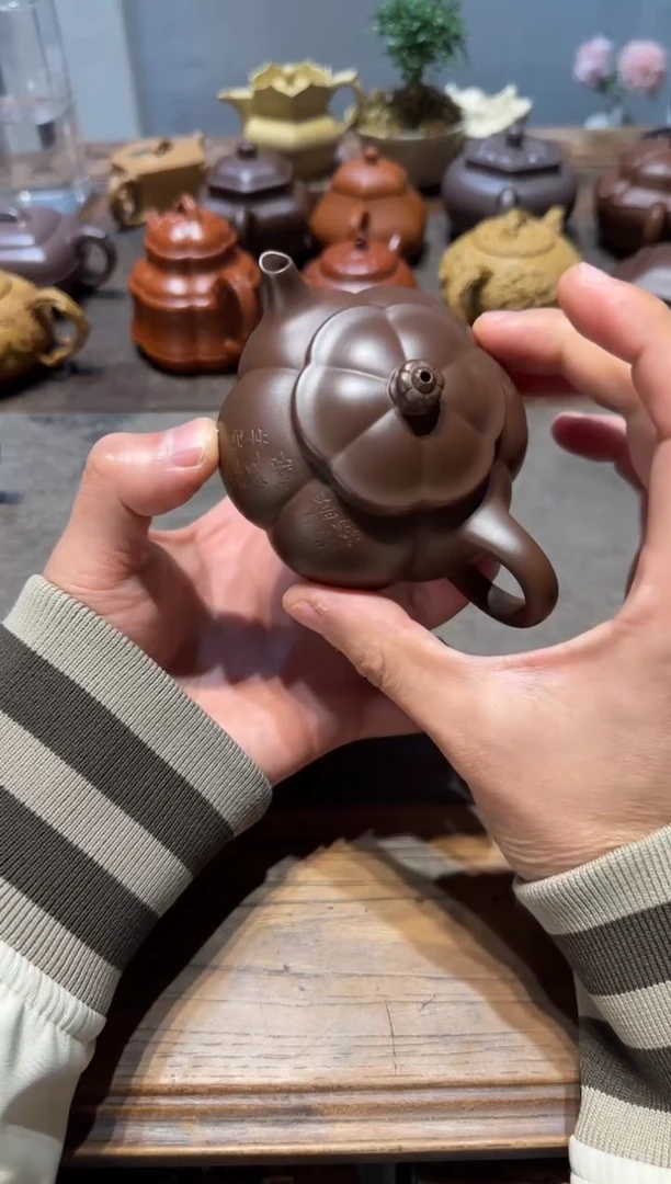 茶壶紫砂笑**生大鱼海棠