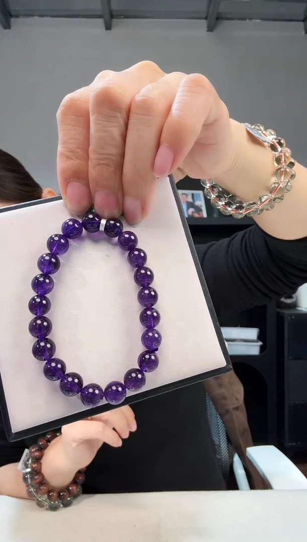 未镶嵌手链水晶优0050 约9mm