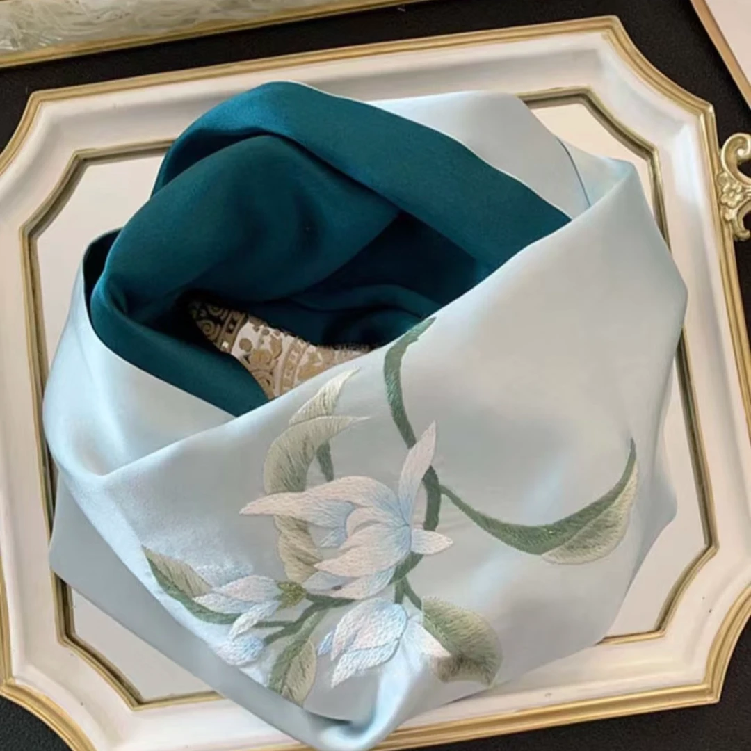 高定轻奢无钻钉子围巾