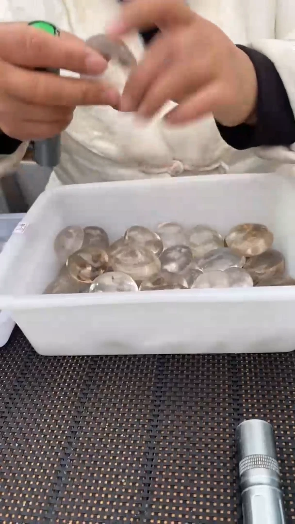 【闪购商品】水晶手握未镶嵌白水晶手握D324多样性发其一