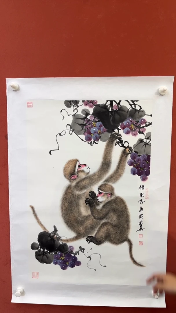 国画王建华老师现场创作 20