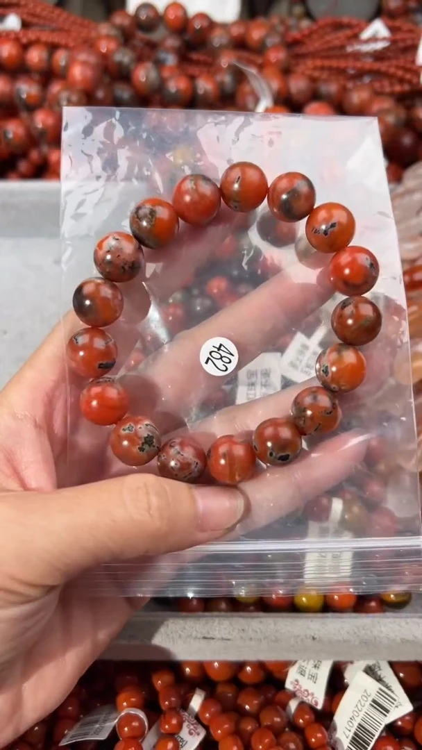 南红玛瑙手串未镶嵌12+