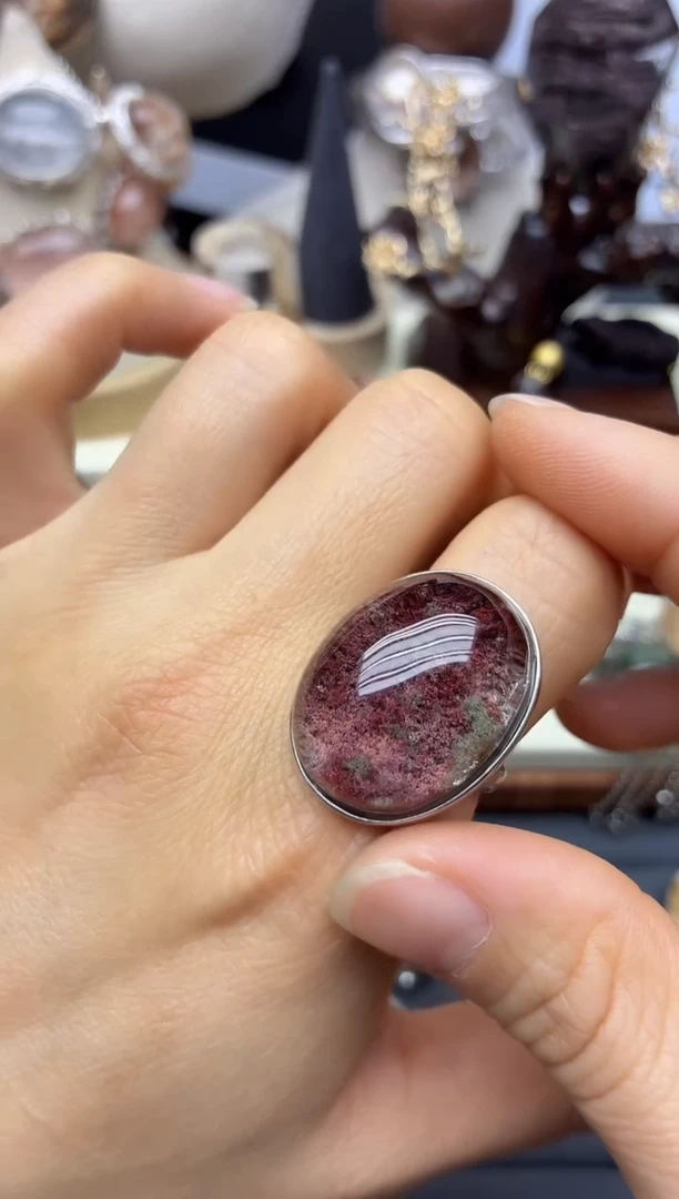 银S925镶嵌珠宝半成品水晶定制定制