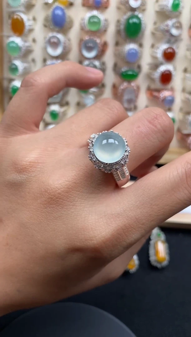 未镶嵌戒指翡翠缅甸天然a货翡翠