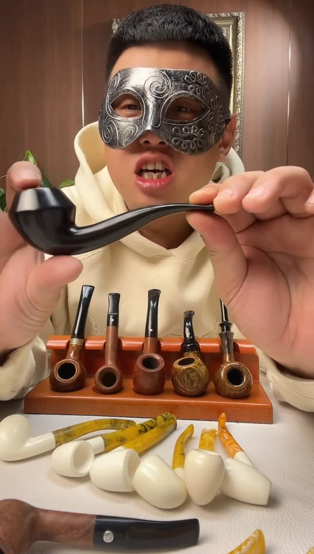 石楠木纯手工意大利石楠木烟斗