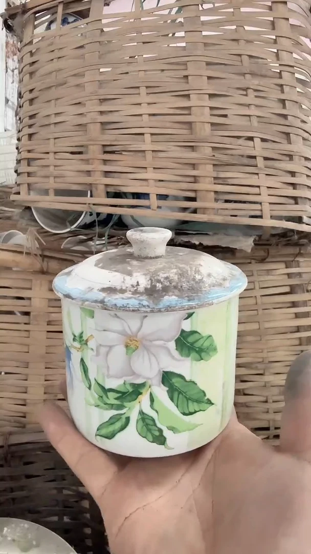 瓷片微瑕 完美勿拍 不挑花片磁州窑买到就是赚到