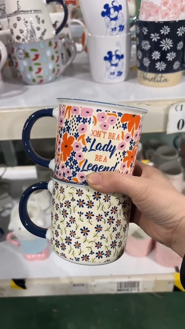 【闪购商品】家湖高温陶瓷杯 微瑕