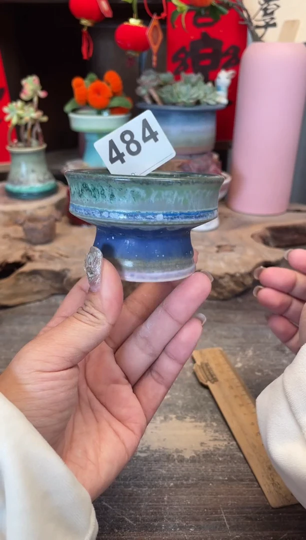 【闪购商品】摆件484知木小芳花盆