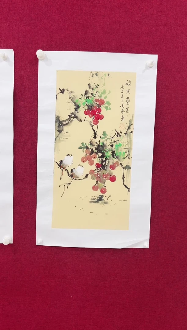 国画用****4周艺国画作品
