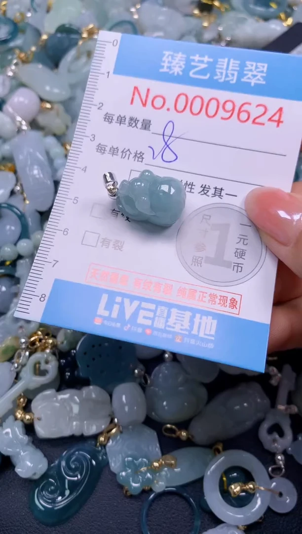 颈饰未镶嵌翡翠9624
