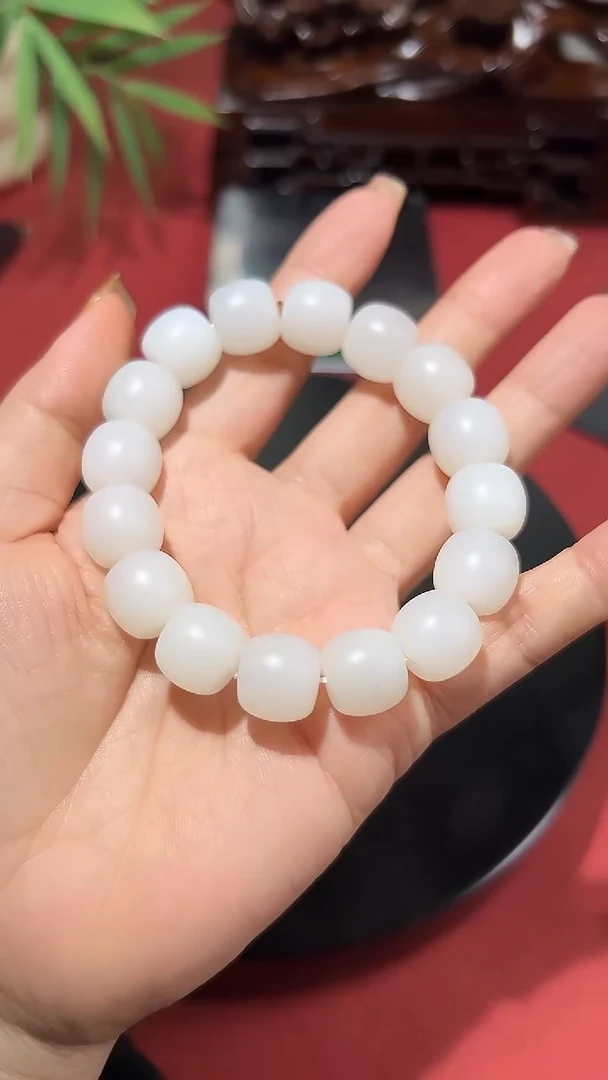 未镶嵌和田玉挂件和田玉卡14手串11