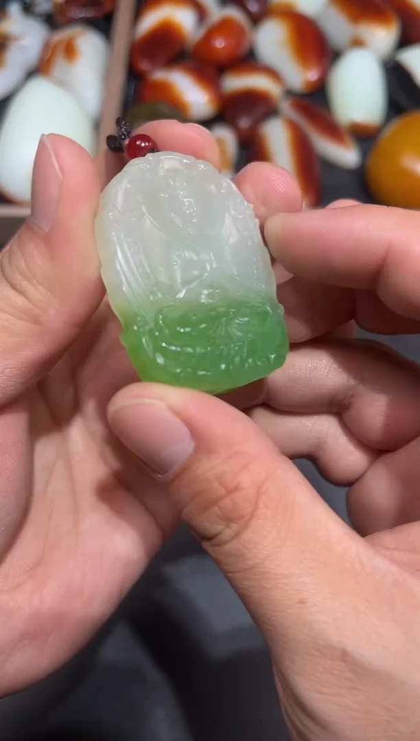 颈饰未镶嵌和田玉（子料）YL-DS-12.13-13