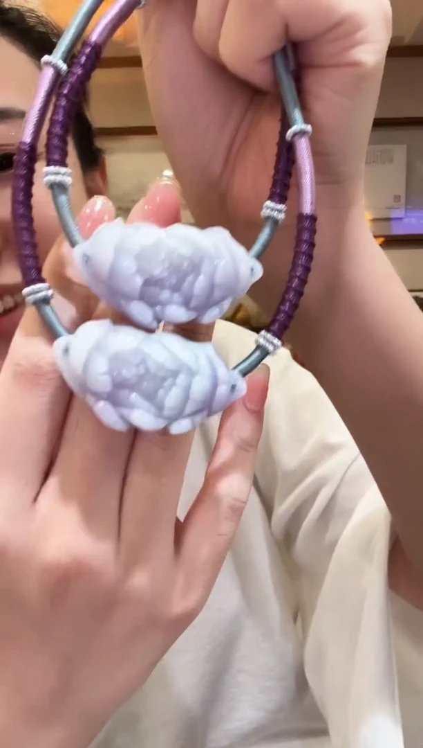 颈饰未镶嵌翡翠多样性发其一