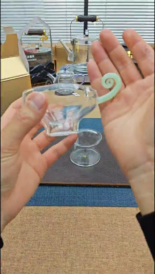 【闪购商品】禾器予乐茶漏浅玉色金标