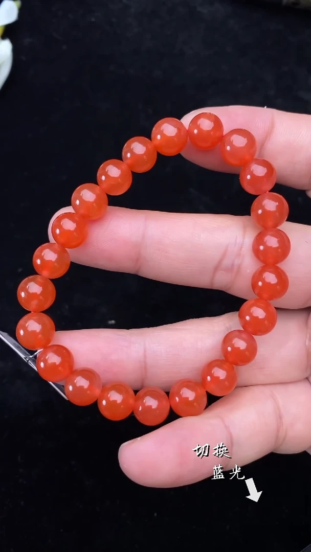 未镶嵌手链南红玛瑙多样性发一