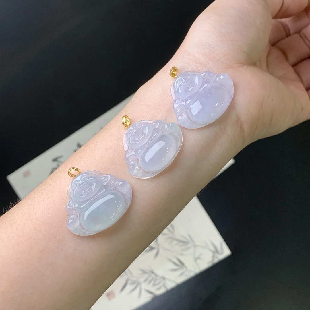 天然A货翡翠吊坠 佛公KS0920-D938（多样性发一件）