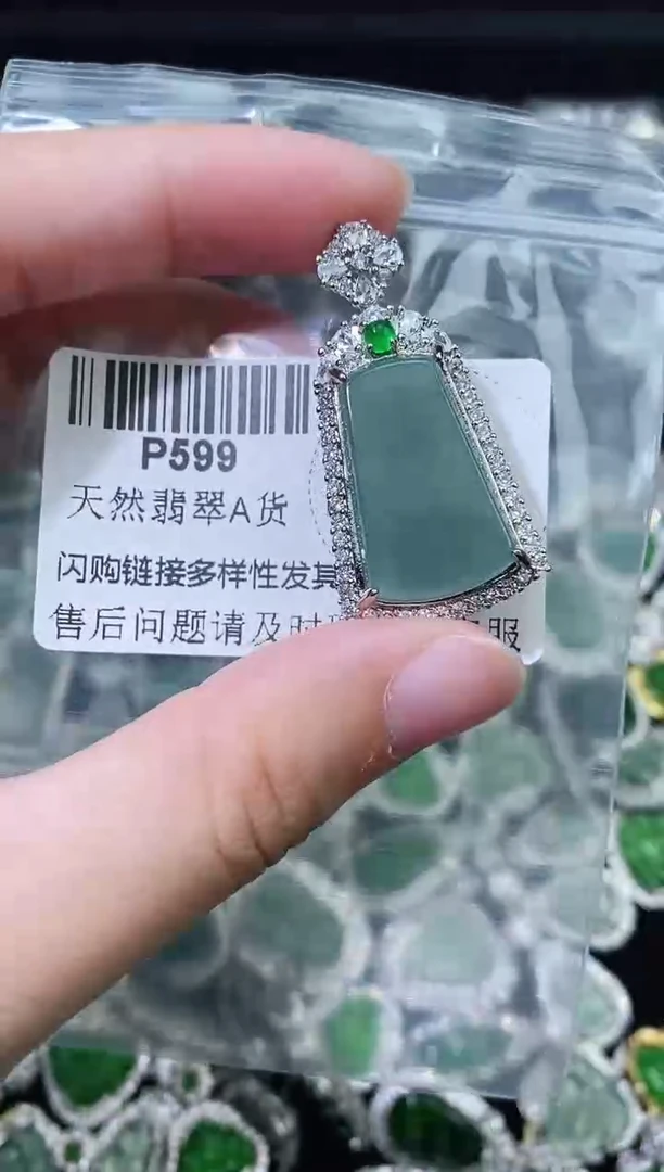 翡翠未镶嵌颈饰精美翡翠-多样性只发一件P599