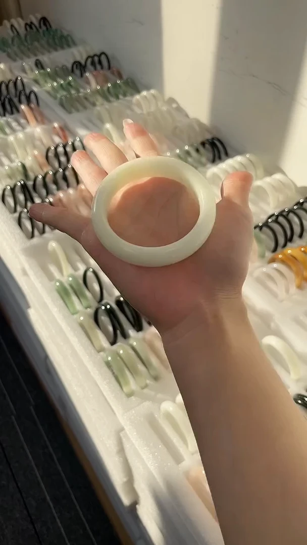 未镶嵌手镯和田玉HT45-56.4