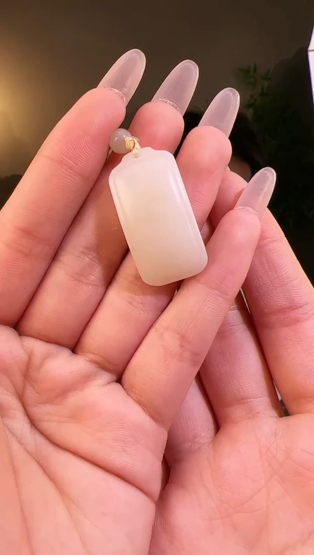 【闪购商品】和田玉颈饰未镶嵌无事牌多样性发