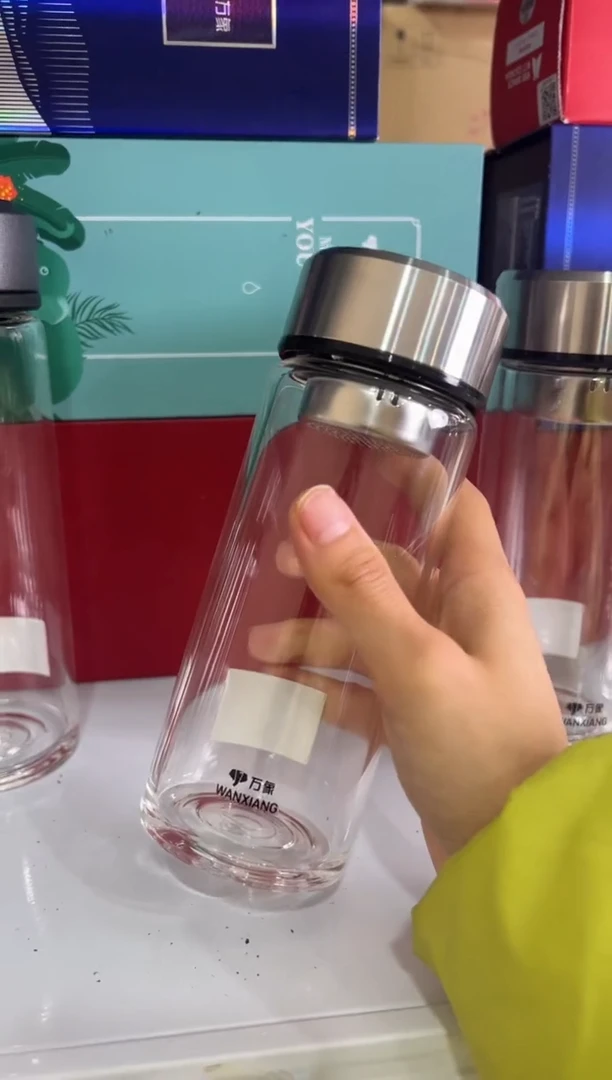 【闪购商品】万象单层390ml高硼硅茶杯