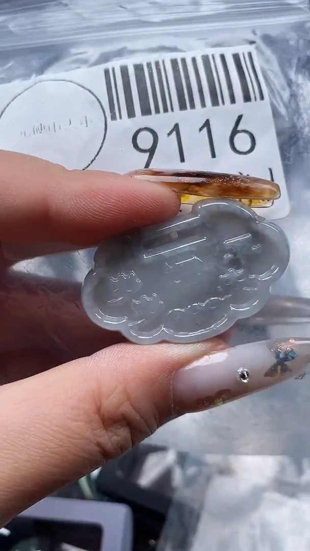 吊坠(不含链)未镶嵌翡翠9116