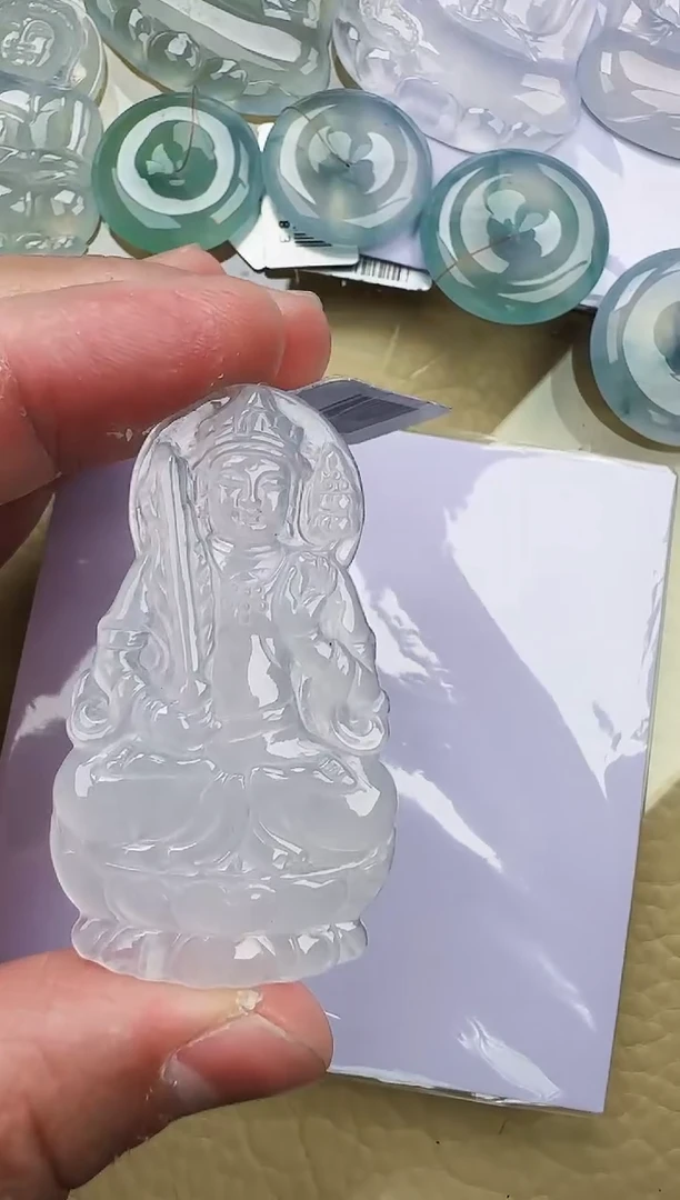 颈饰未镶嵌翡翠缅甸翡翠a货