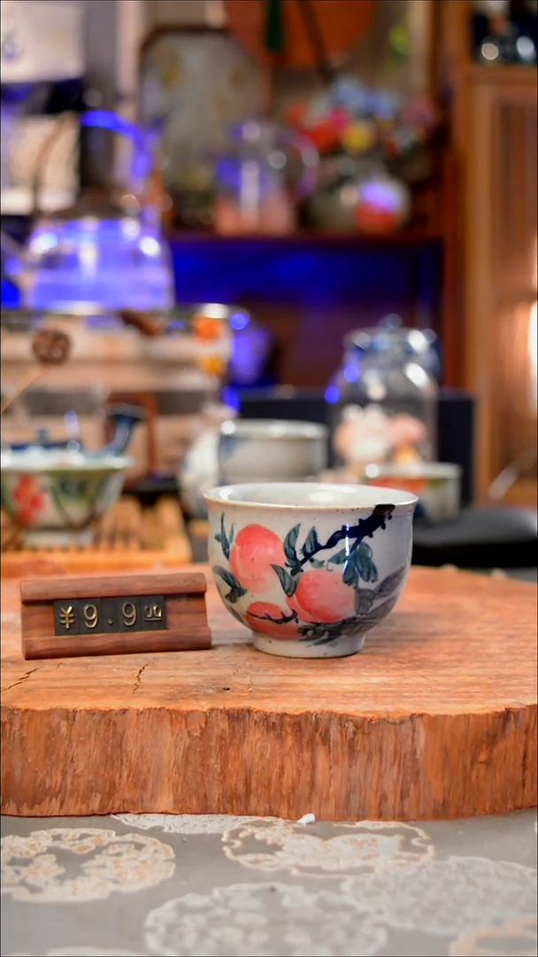 【闪购商品】摆件桃子手工手绘手工手绘