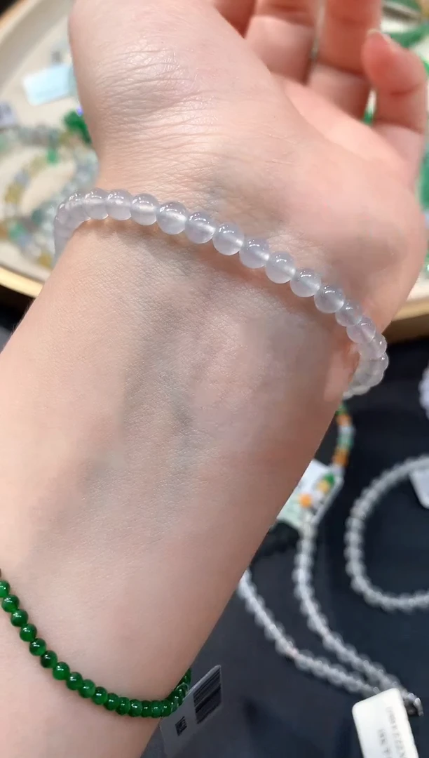 未镶嵌手串翡翠A21|8800