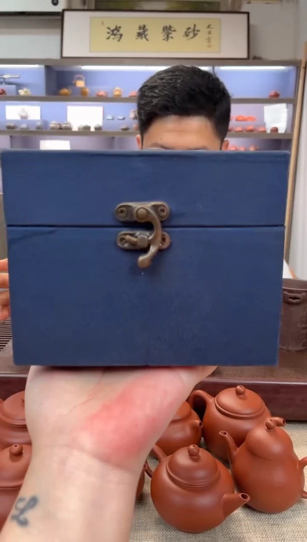 茶壶紫砂朱泥 随机发