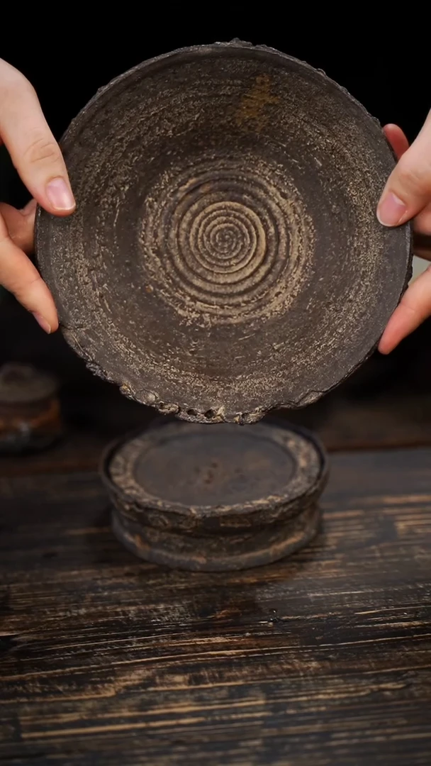 全手工制作  南蛮壶承16cm