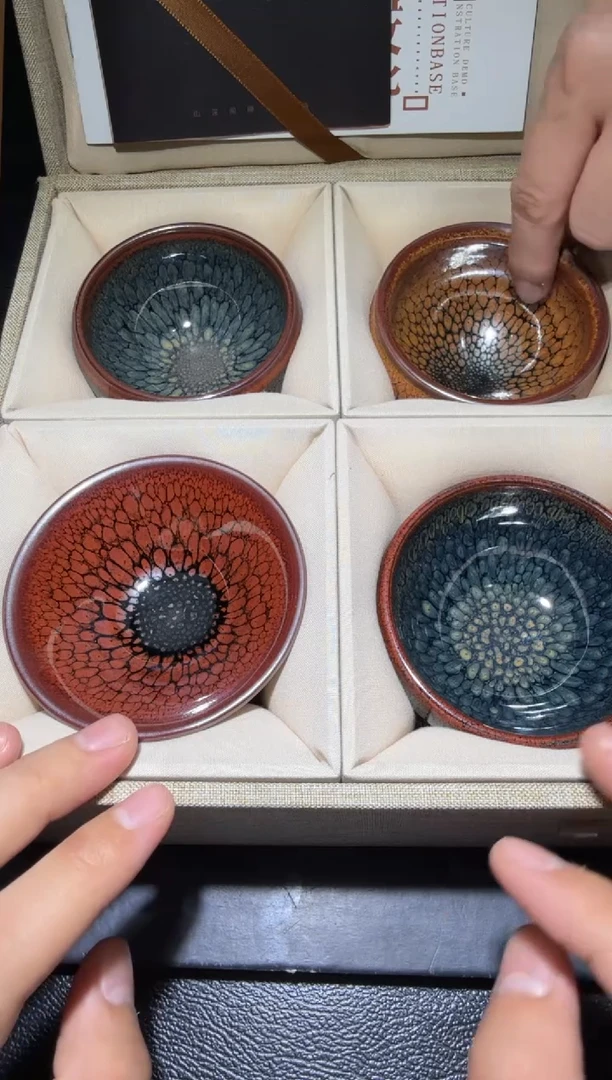 茶盏孙福昆一羽四季套组39