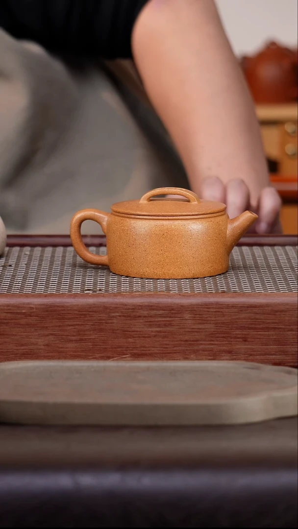 茶壶紫砂老宕口 汉瓦