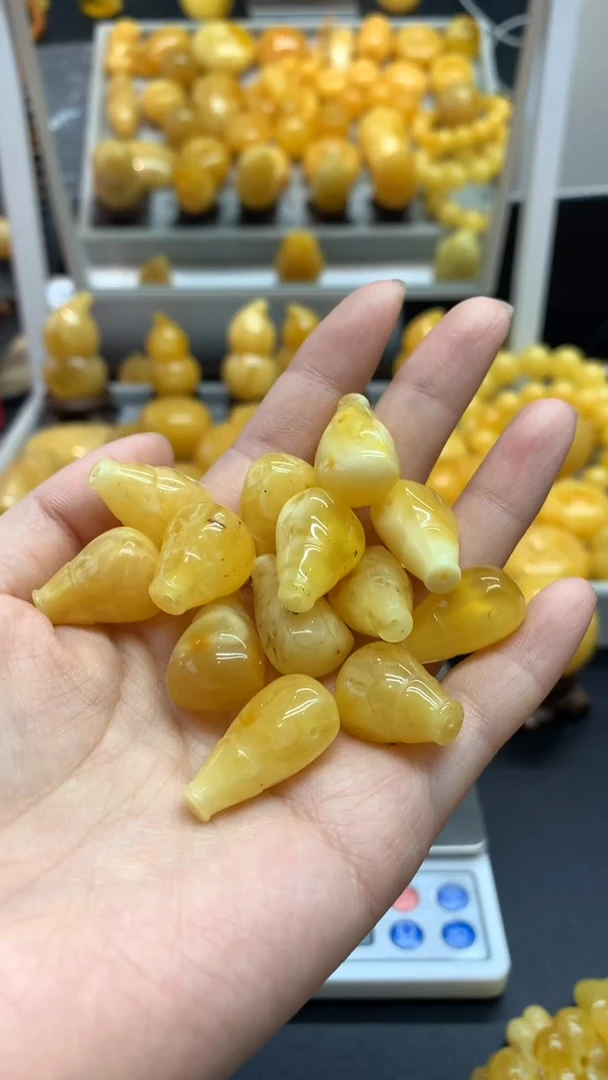 【闪购商品】琥珀珠宝奇石未镶嵌265多样性发其一瑕疵