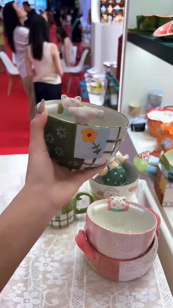 陶瓷【初屿】手工手绘餐具