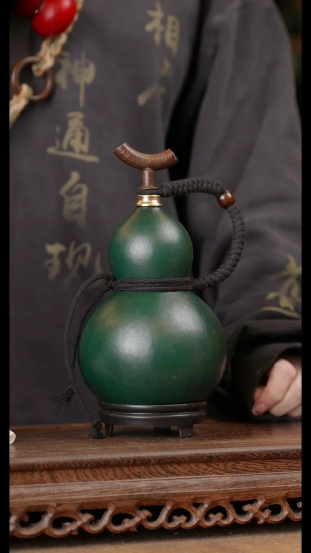 227号精品天然大漆酒葫芦一物一拍~
