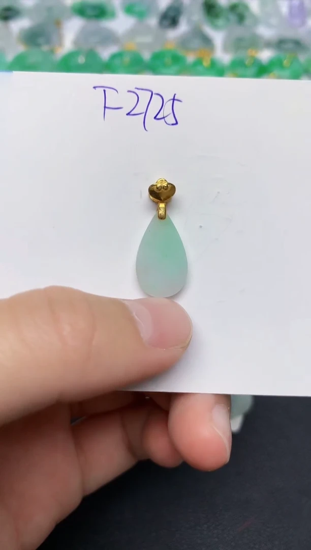 颈饰未镶嵌翡翠天然缅甸A货翡翠百元以上9元证书费自理