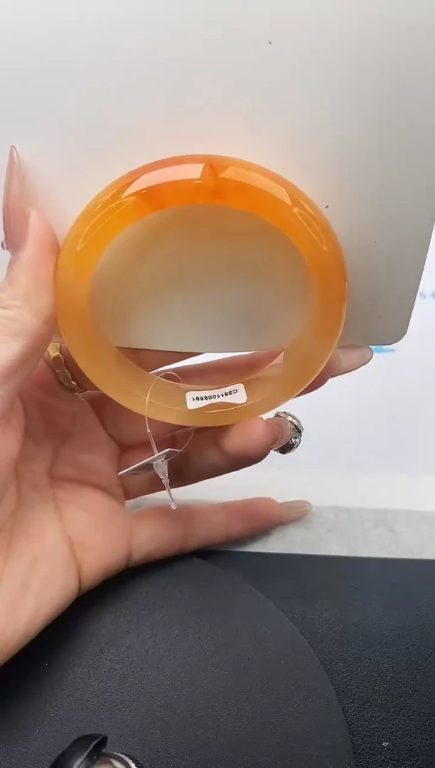 未镶嵌手镯石英质玉w235-HHB54+