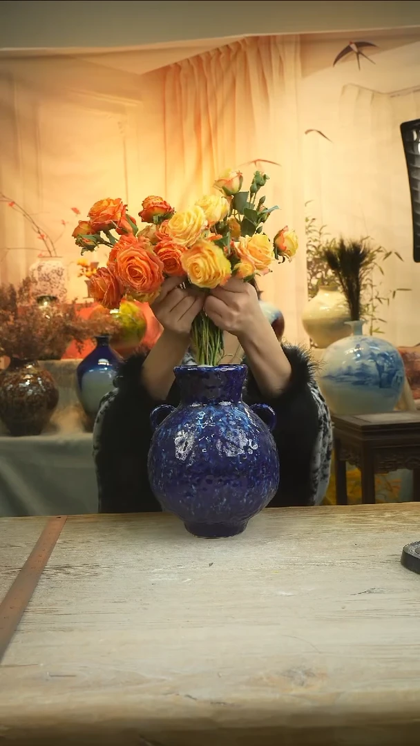 高度25口径10陶瓷花瓶