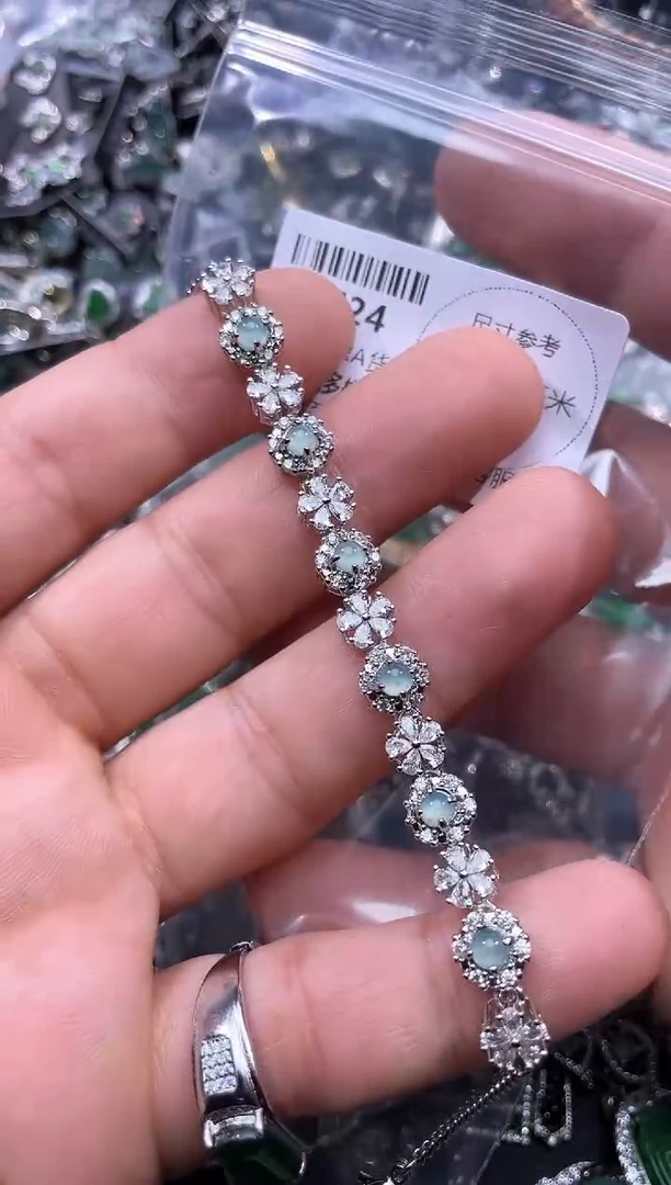 【闪购商品】翡翠颈饰未镶嵌J524手链