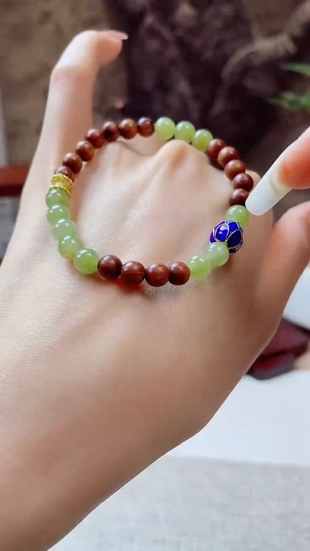 未镶嵌手串翡翠珠串