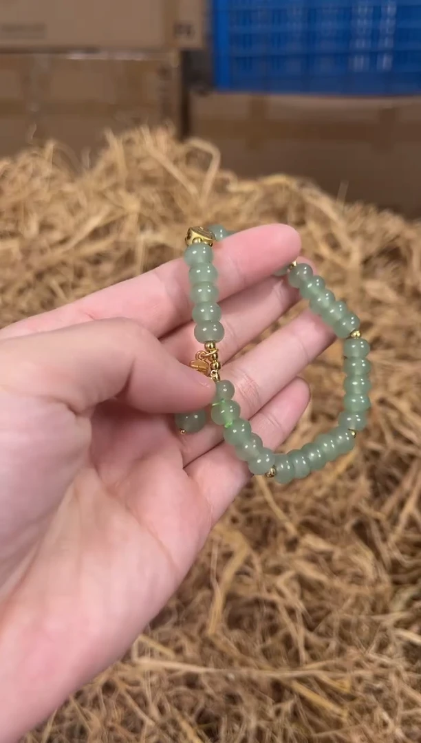 未镶嵌手镯石英质玉编码DLY手串
