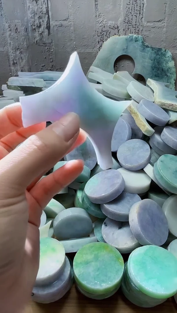 裸石翡翠天然翡翠A货石 南 834