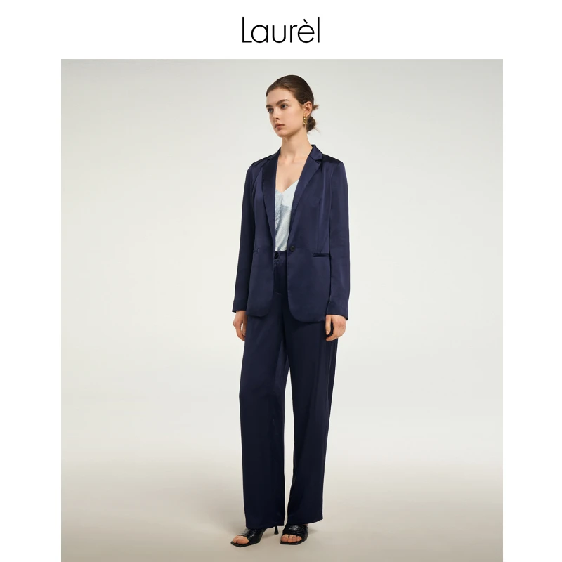 【妍妍专属】Laurel垂感舒适通勤西装裤女LWD335K60600